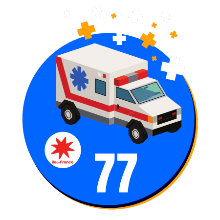 Ambulance 77 Seine et marne